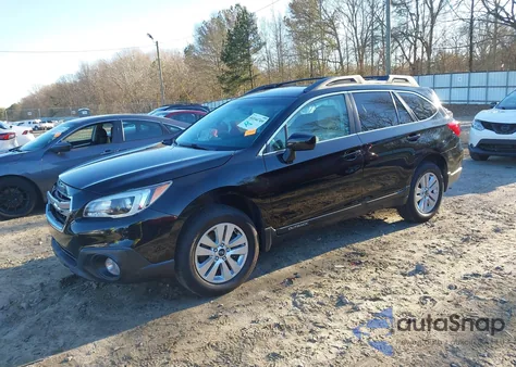 2017 Subaru Outback 2.5I Premium from USA, damaged, VIN 4S4BSACC3H3409422